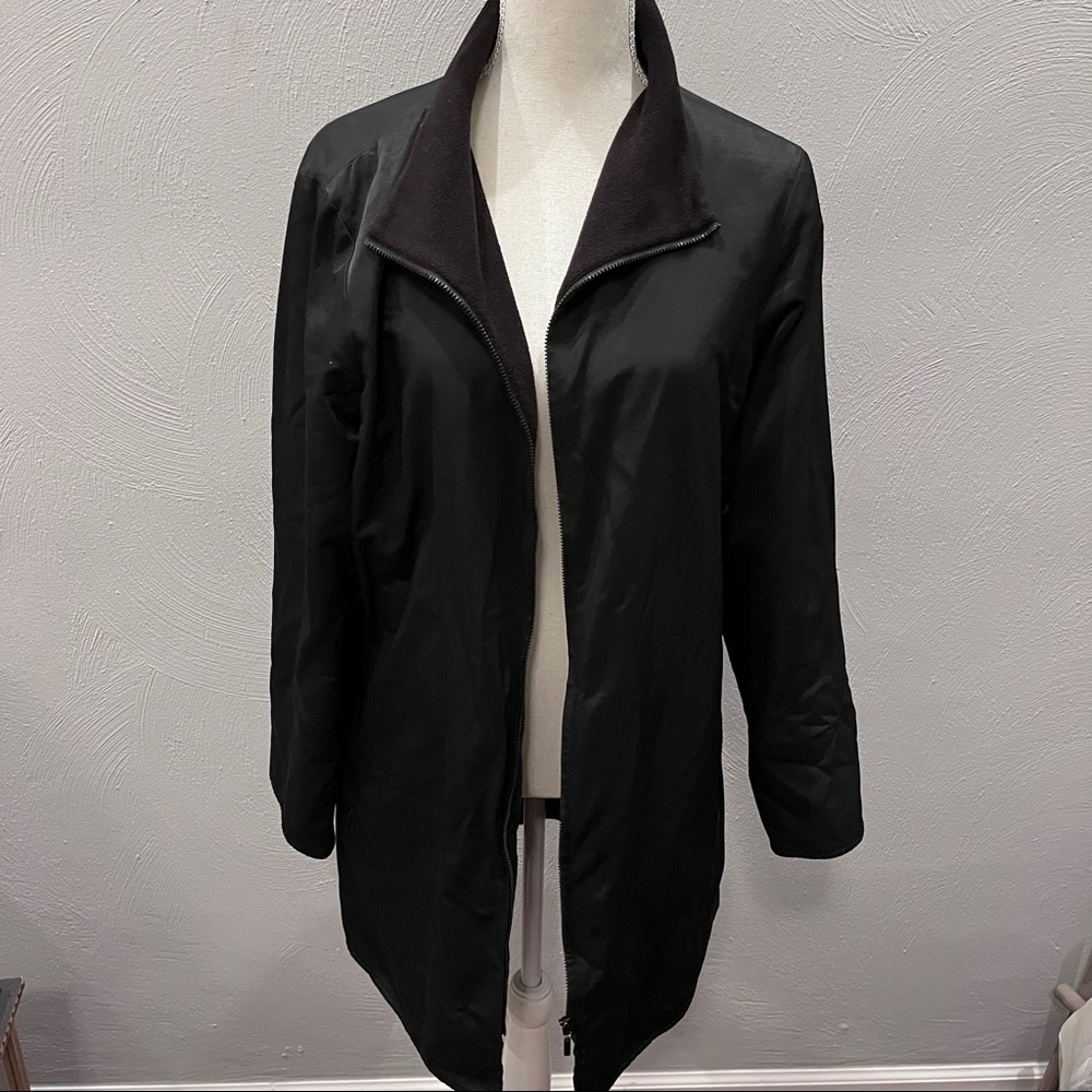 Eileen Fisher Fleece Lined Coat